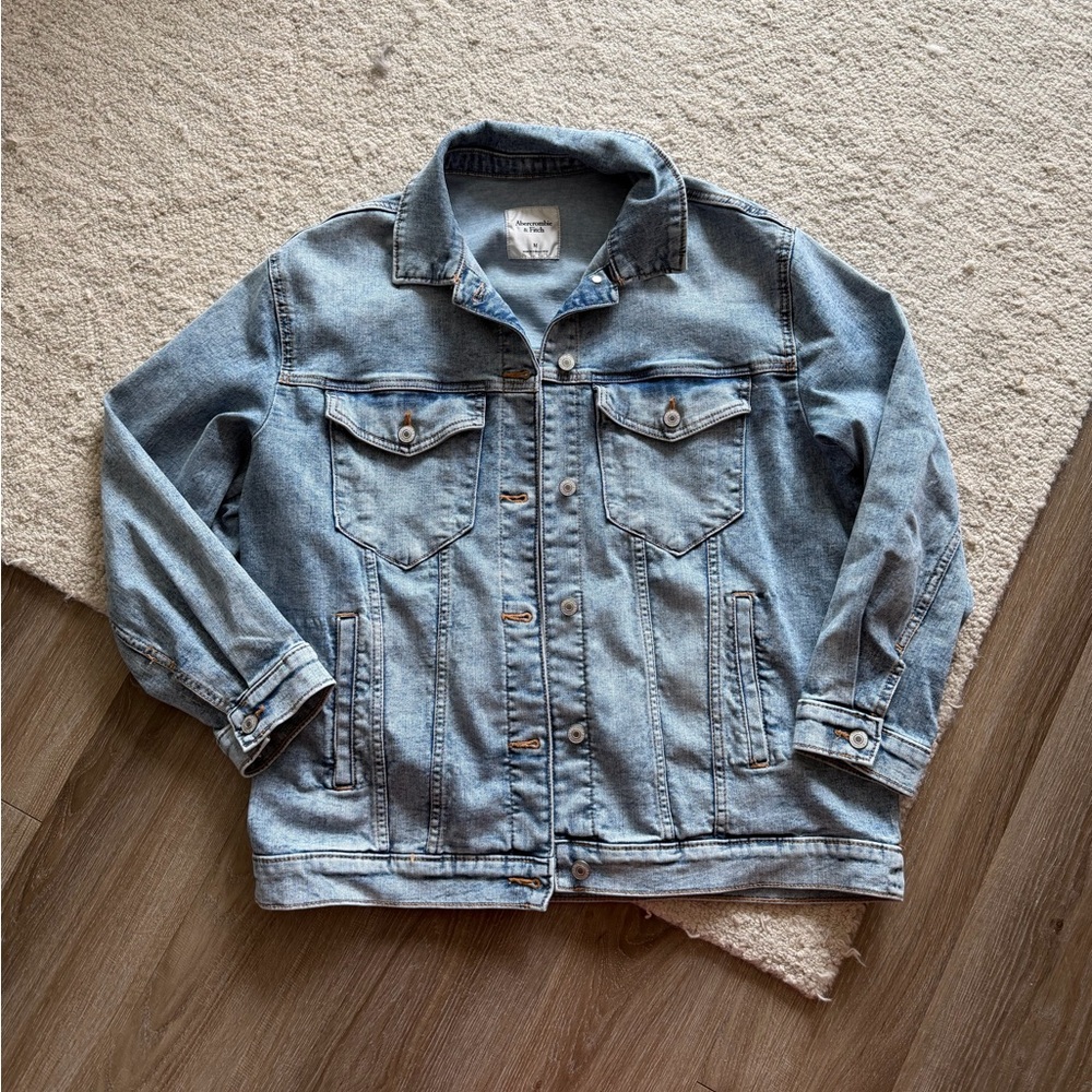 Abercrombie Oversized Denim Jacket